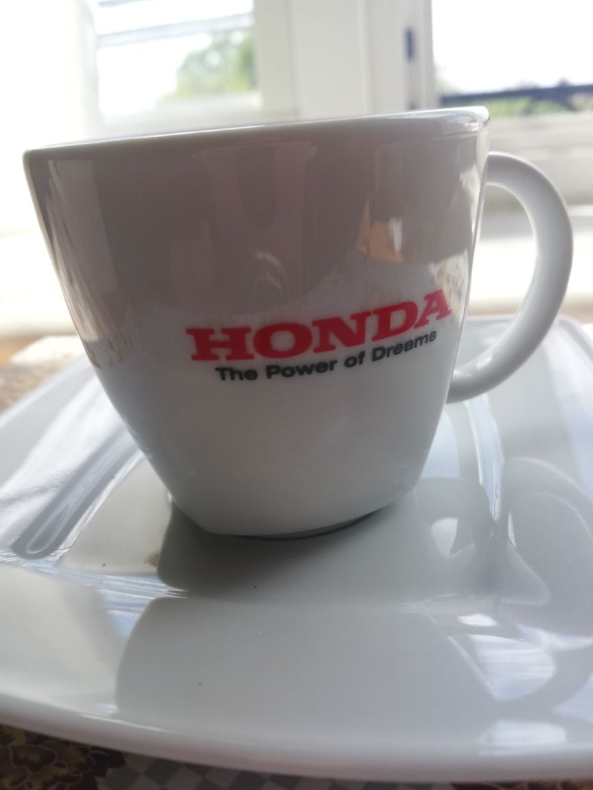 Prezent Honda dwie filiżanki dla fana Hondy Civic gadżet motocyklisty