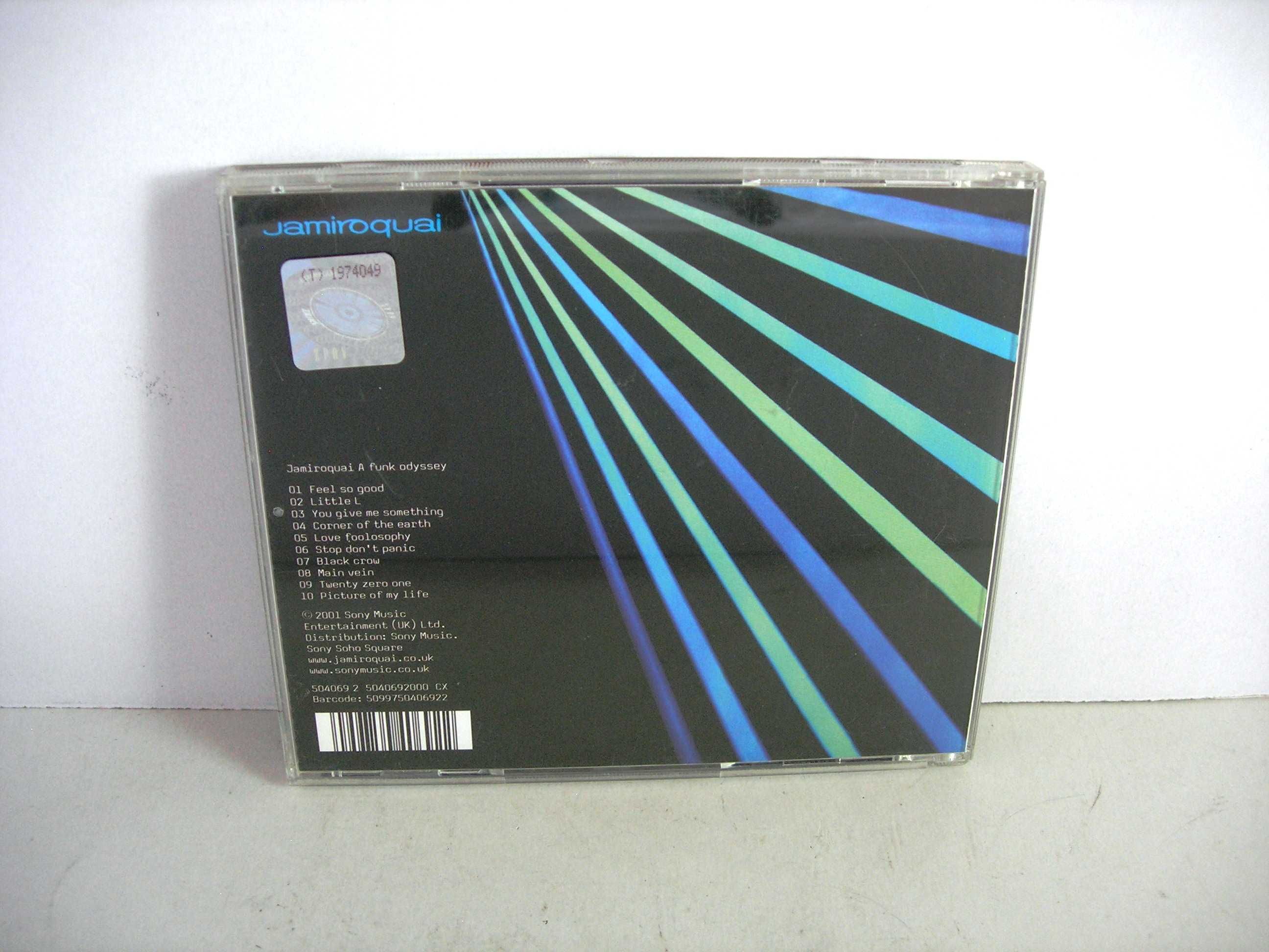 Jamiroquai "A funk odyssey" płyta CD Sony Music 2001