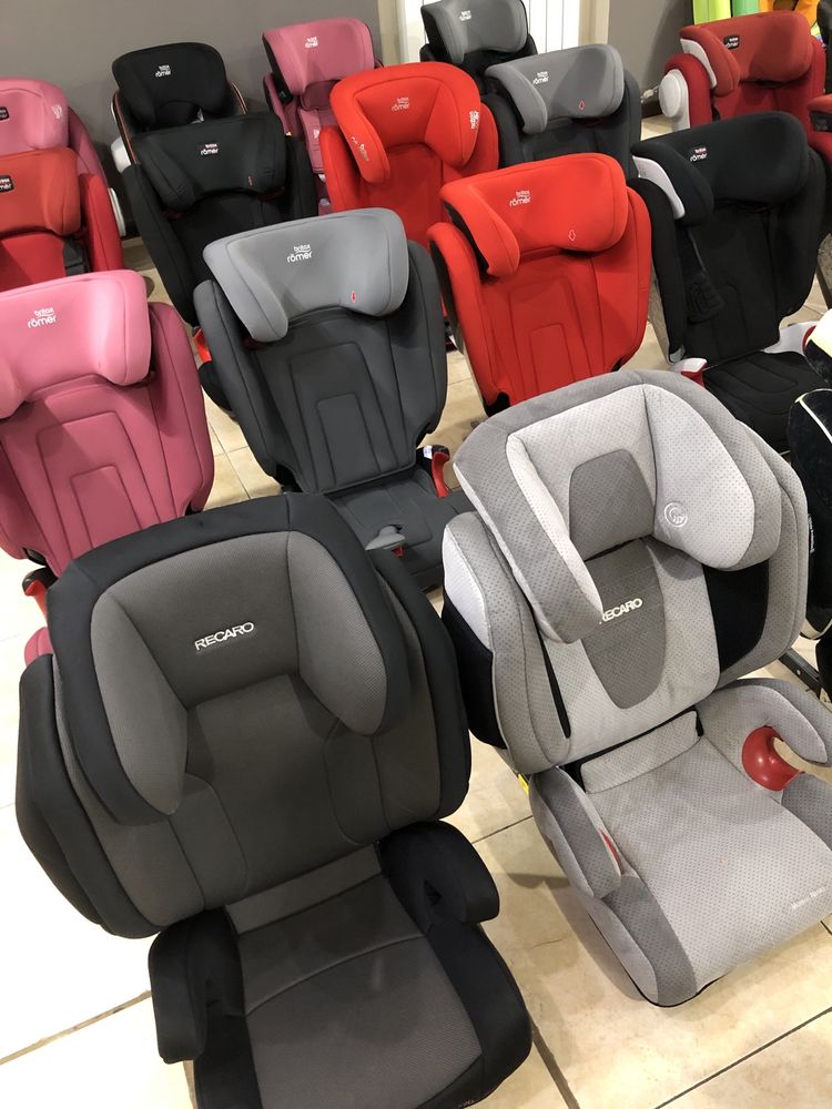 Автокрісло Britax Romer Recaro Cybex Бустер 15-36 9-36 Isofix