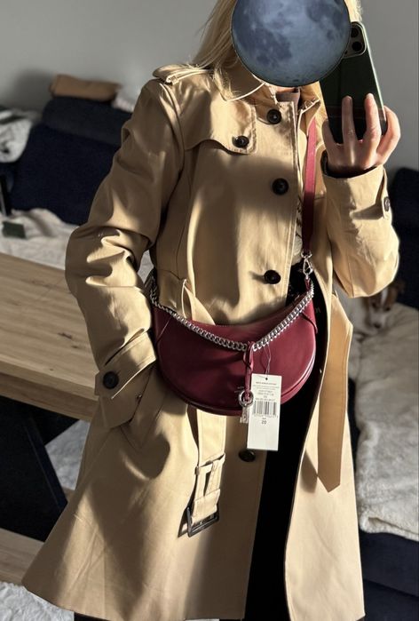 Torebka skórzana Ralph Lauren