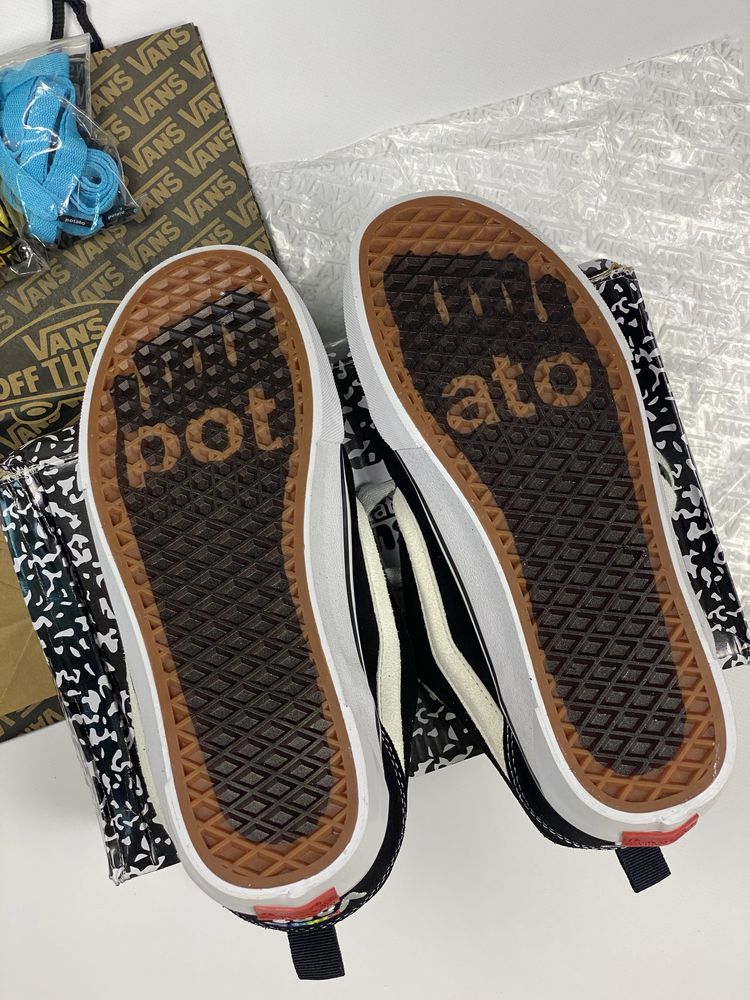 Кроссовки кеды Vans Knu Skool x Imran potato y2k