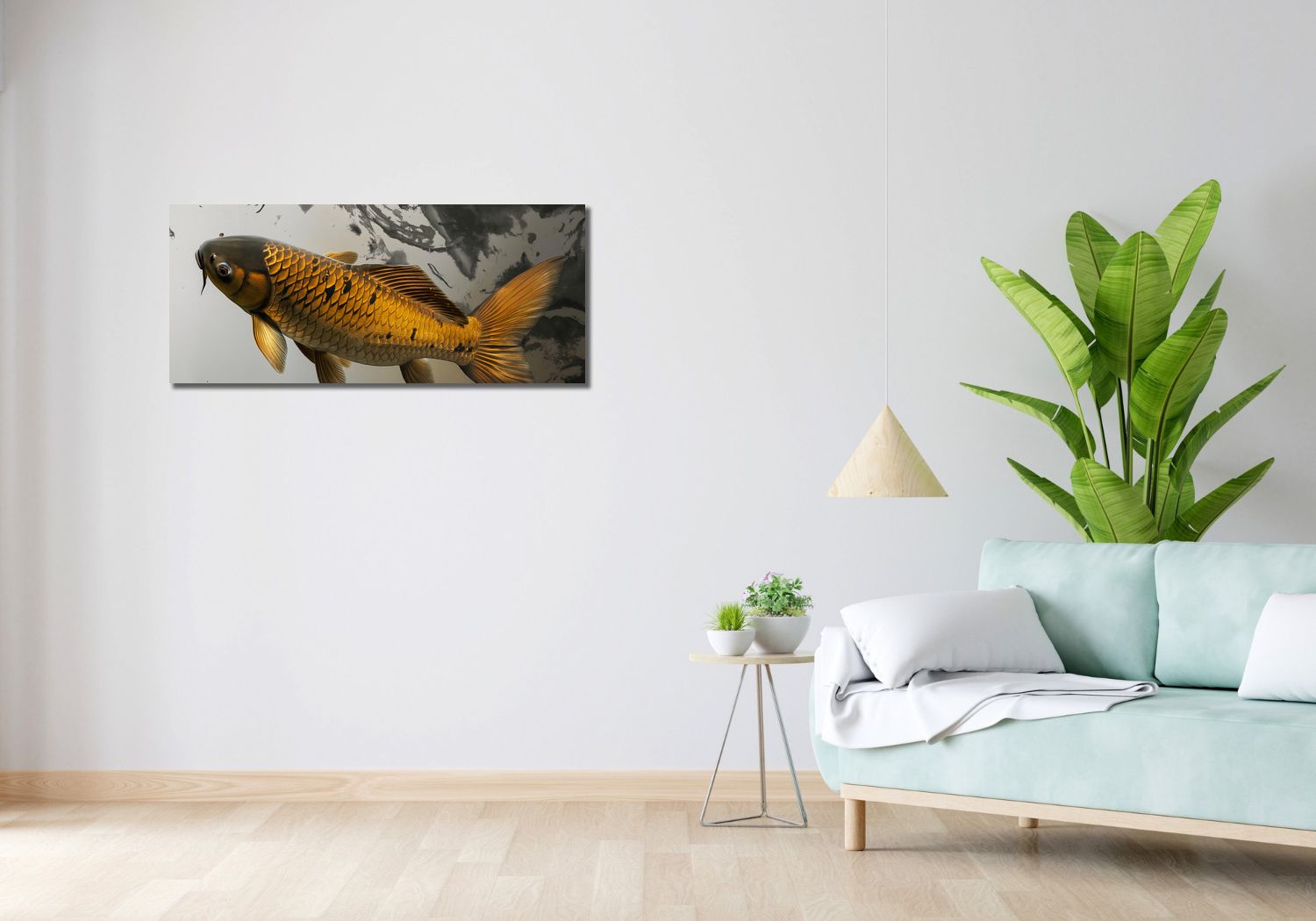 Obraz 100x40cm Spokojna Ryba Koi