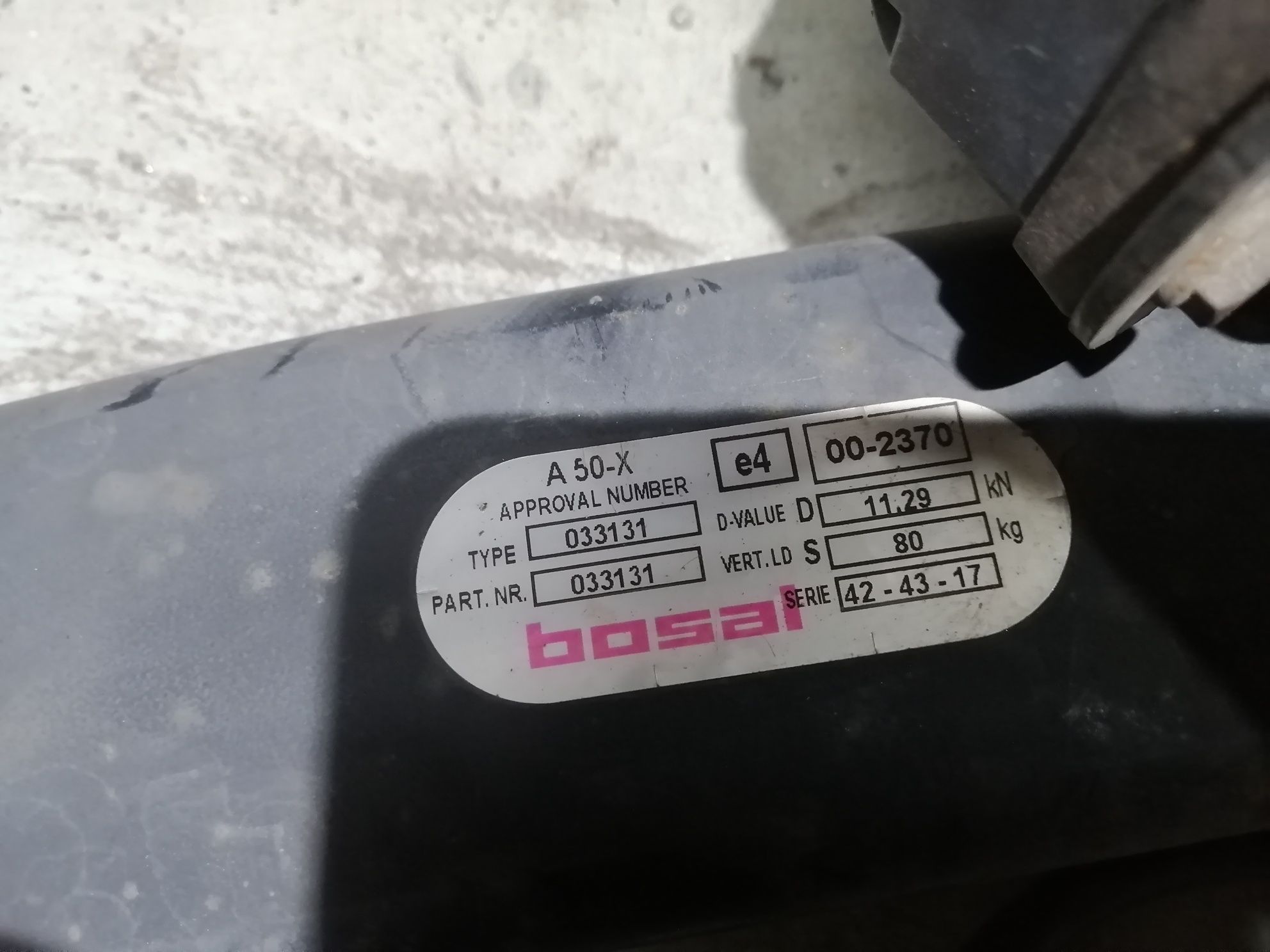 Renault Espace 4  engate de reboque completo certificado completo