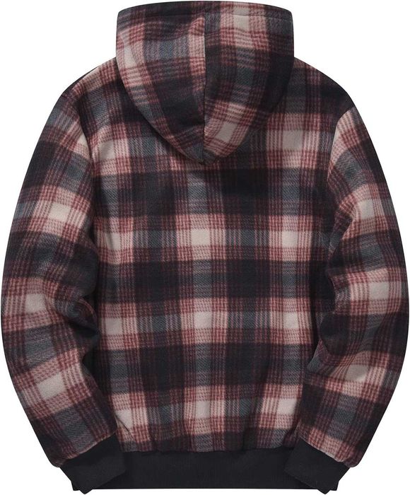 SwissWell Bluza - kurtka ocieplana r. S w kratkę na zamek