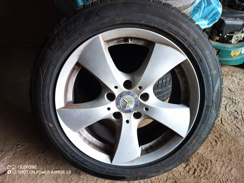 Alufelgi BORBET 5x112 Opony Zimowe TRAZANO SW 608 205/55/16