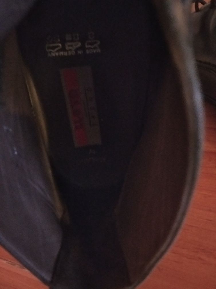 Buty męskie skórzane