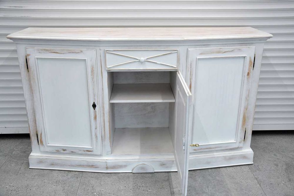 komoda z drewna sosnowego - jak nowa