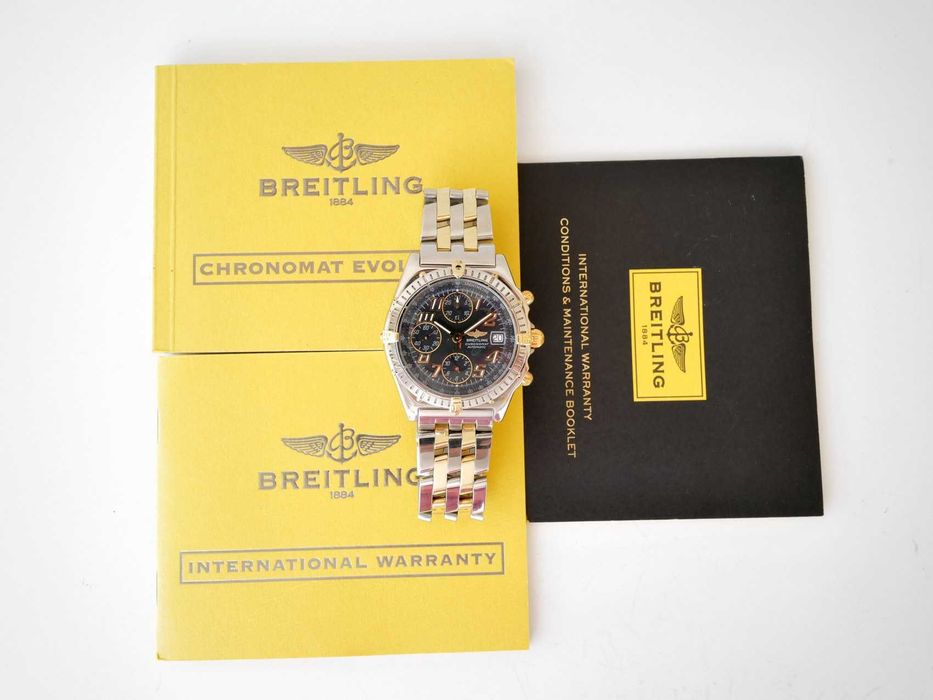 Breitling Chronomat Chronograph Steel Gold 39mm