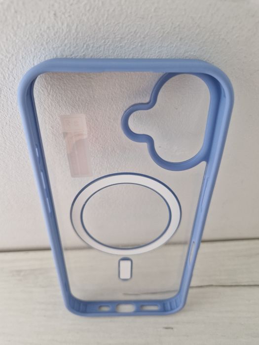 Acrylic Color Magsafe Case do Iphone 16 Plus jasnoniebieski