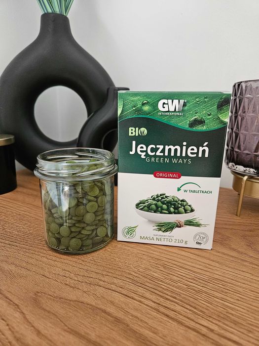 BIO Sok z młodego Jęczmienia Green Ways w tabletkach 210g