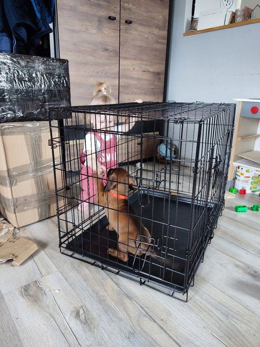 Клітка металева для собак складна—НОВА‼️Вольєр для цуценят в квартиру