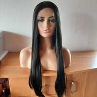 Peruka lace front czarna