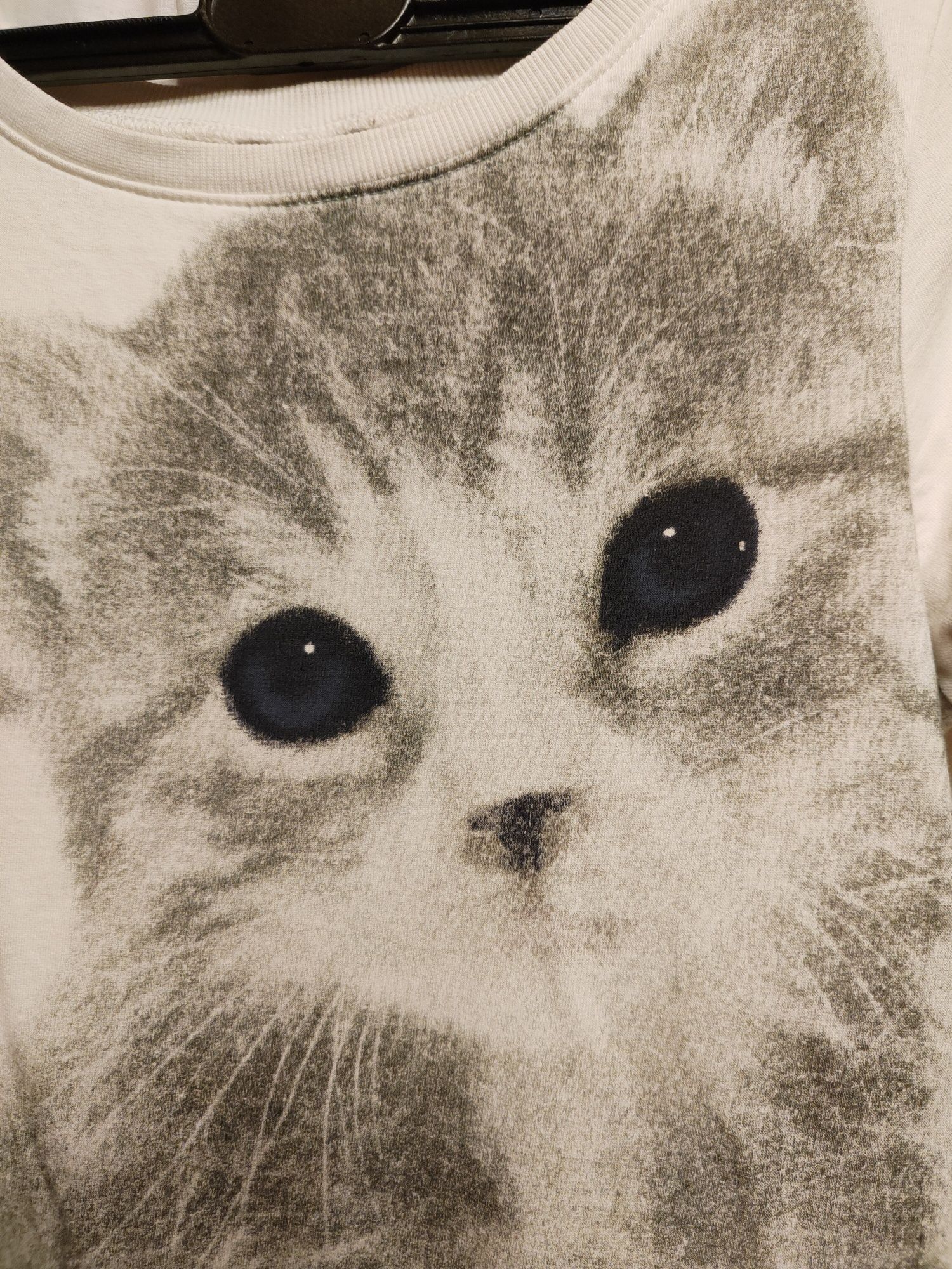 Bluza z kotkiem dla dziewczyn 158-164