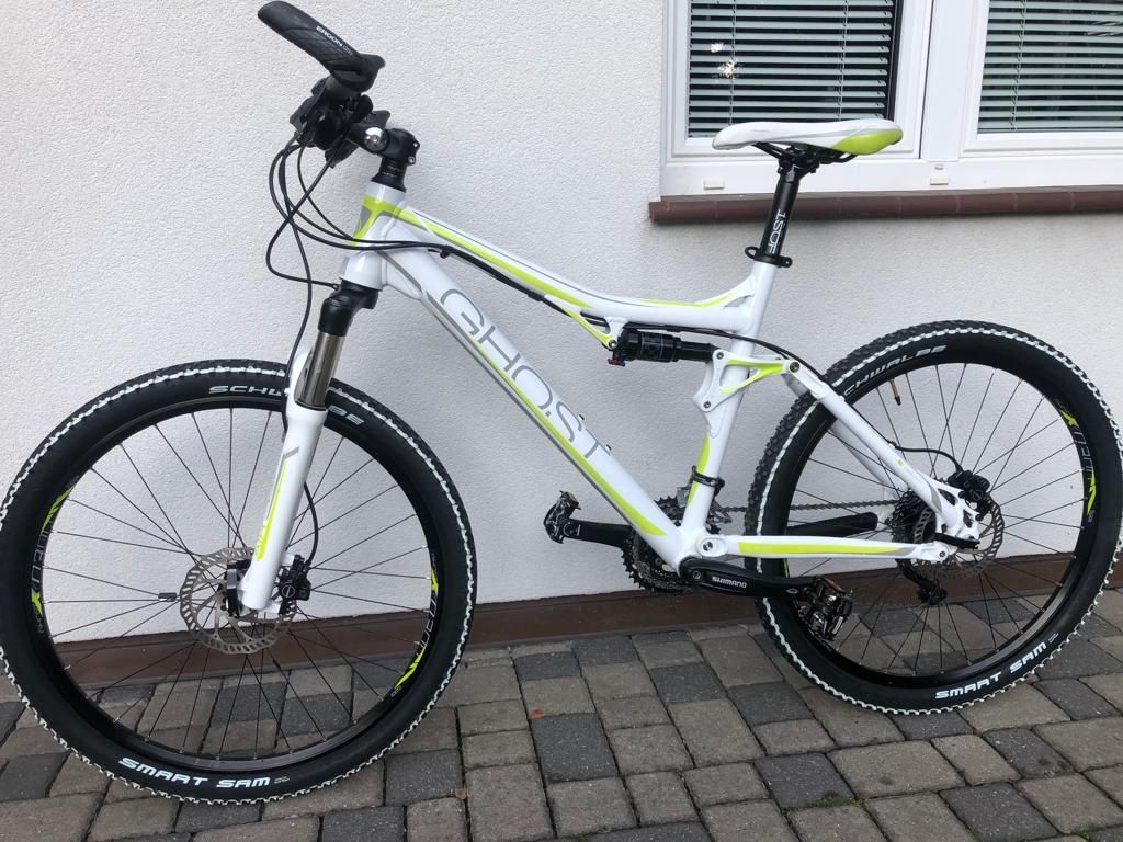 Rower MTB full suspension Ghost