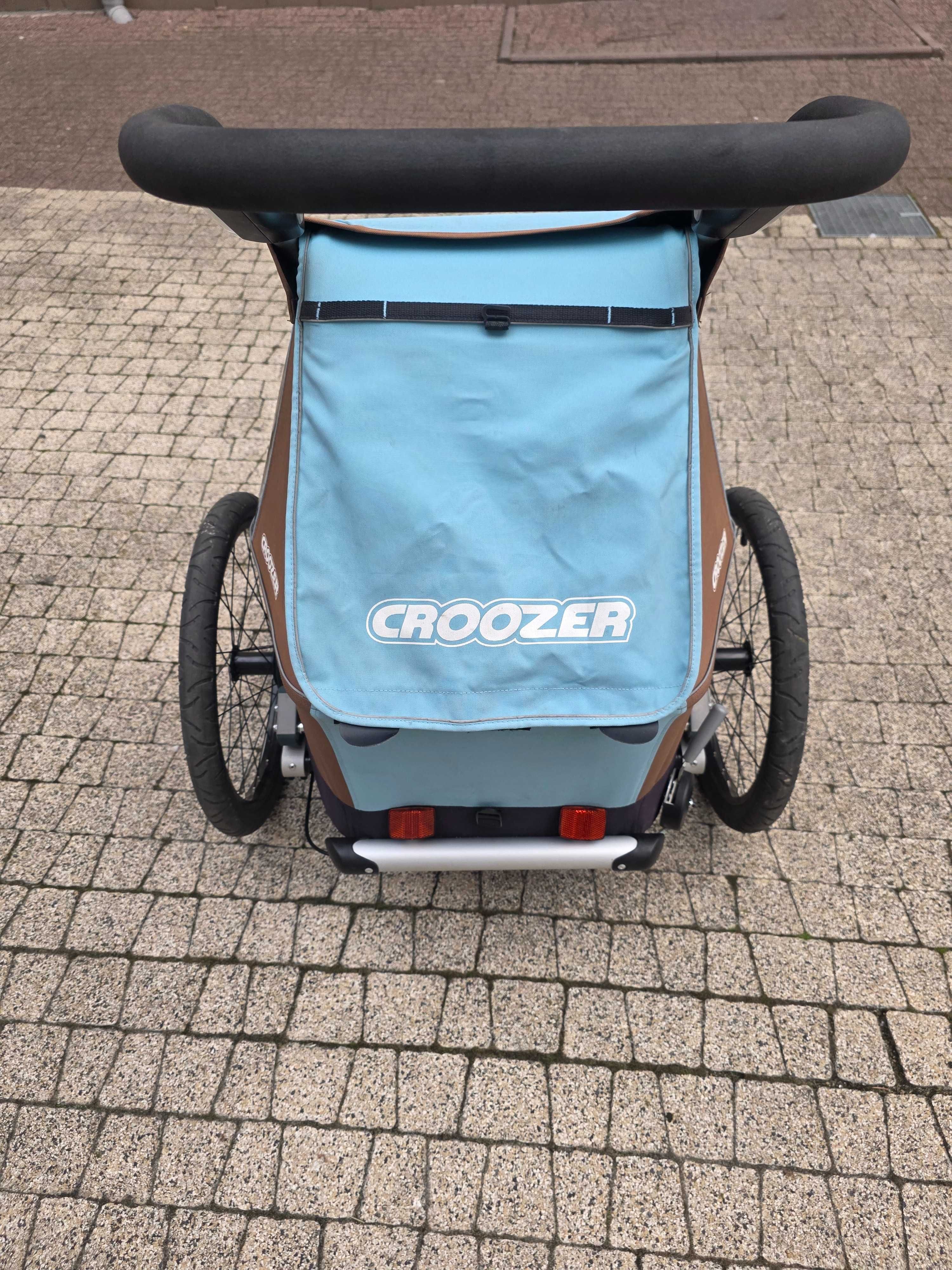 Przyczepka rowerowa Croozer Kid Plus for 1  (3 w 1, led, amortyzacja)