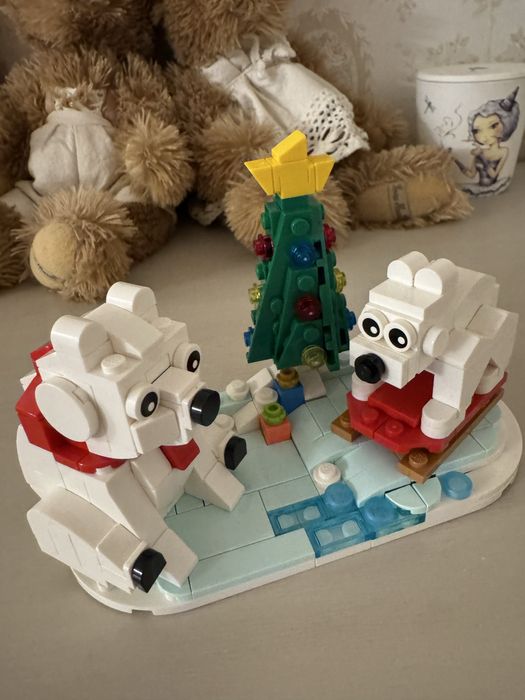 Lego misie polarne niedźwiedzie