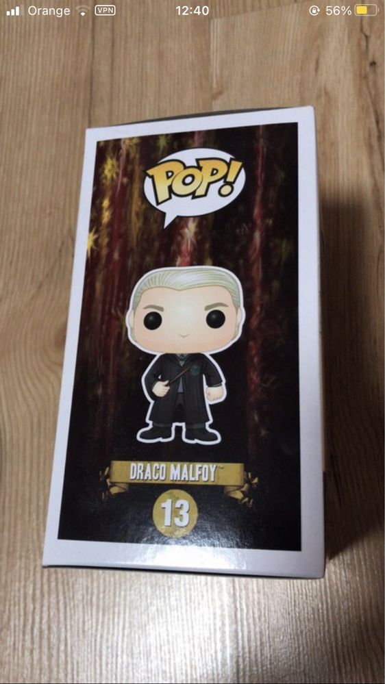 Funko pop Draco malfoy Harry Potter