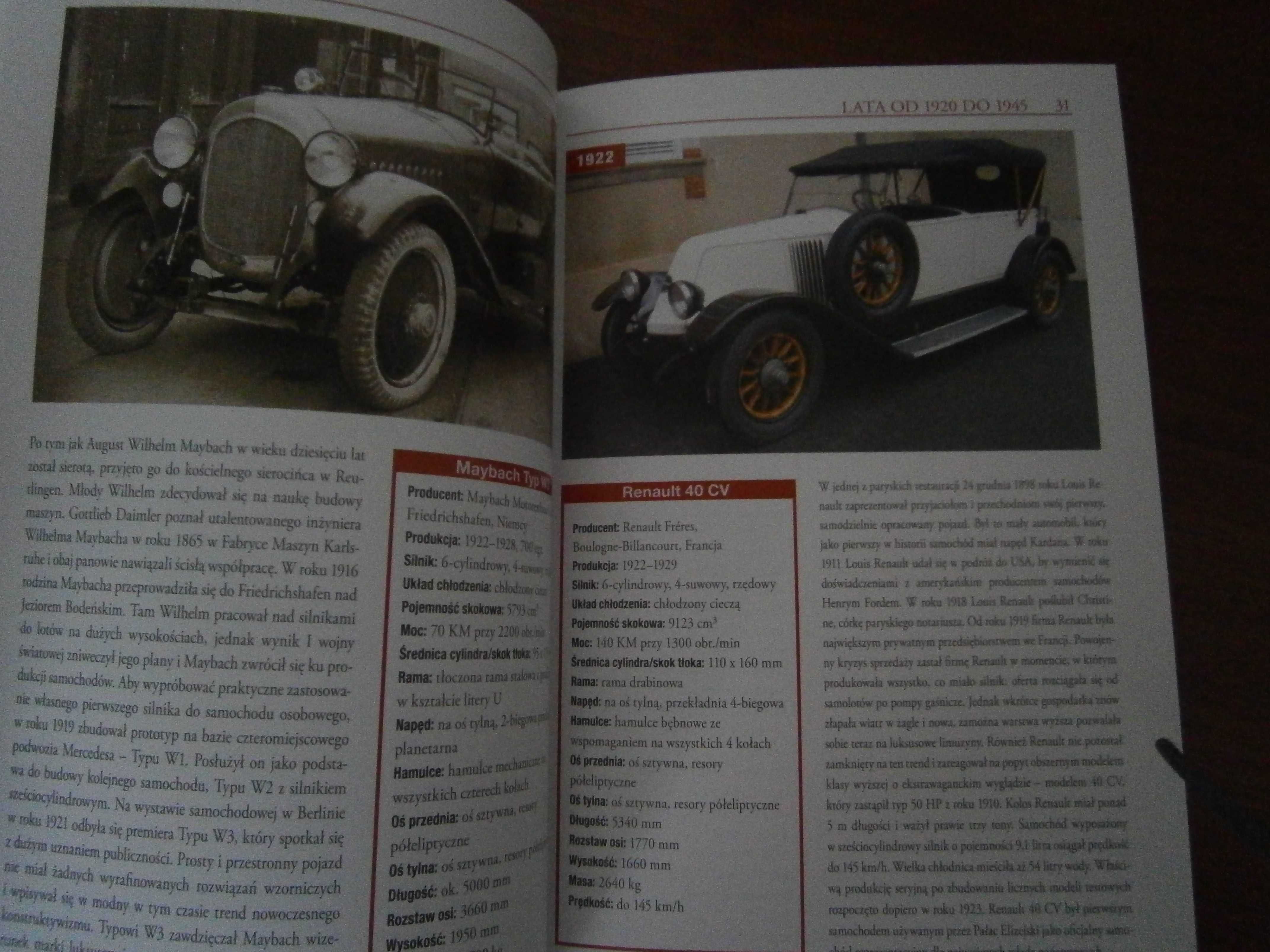 Książka Złoty wiek Samochodów klasycznych. Auta od Alfy do Wolseleya