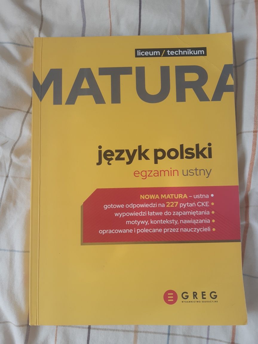 matura jezyk polski egzamin ustny