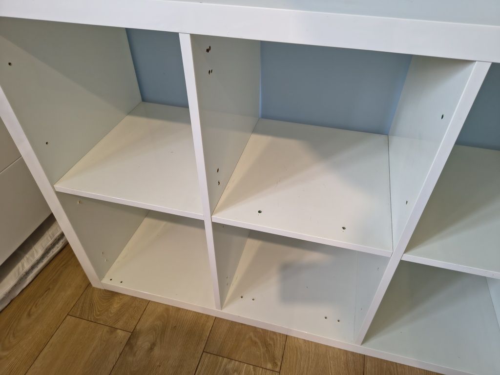 Biały kallax 2x4