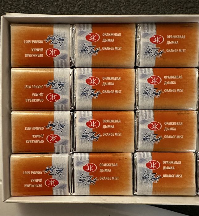 Farby granulujące White Nights 2,5 ml 26 kostek. Nowe