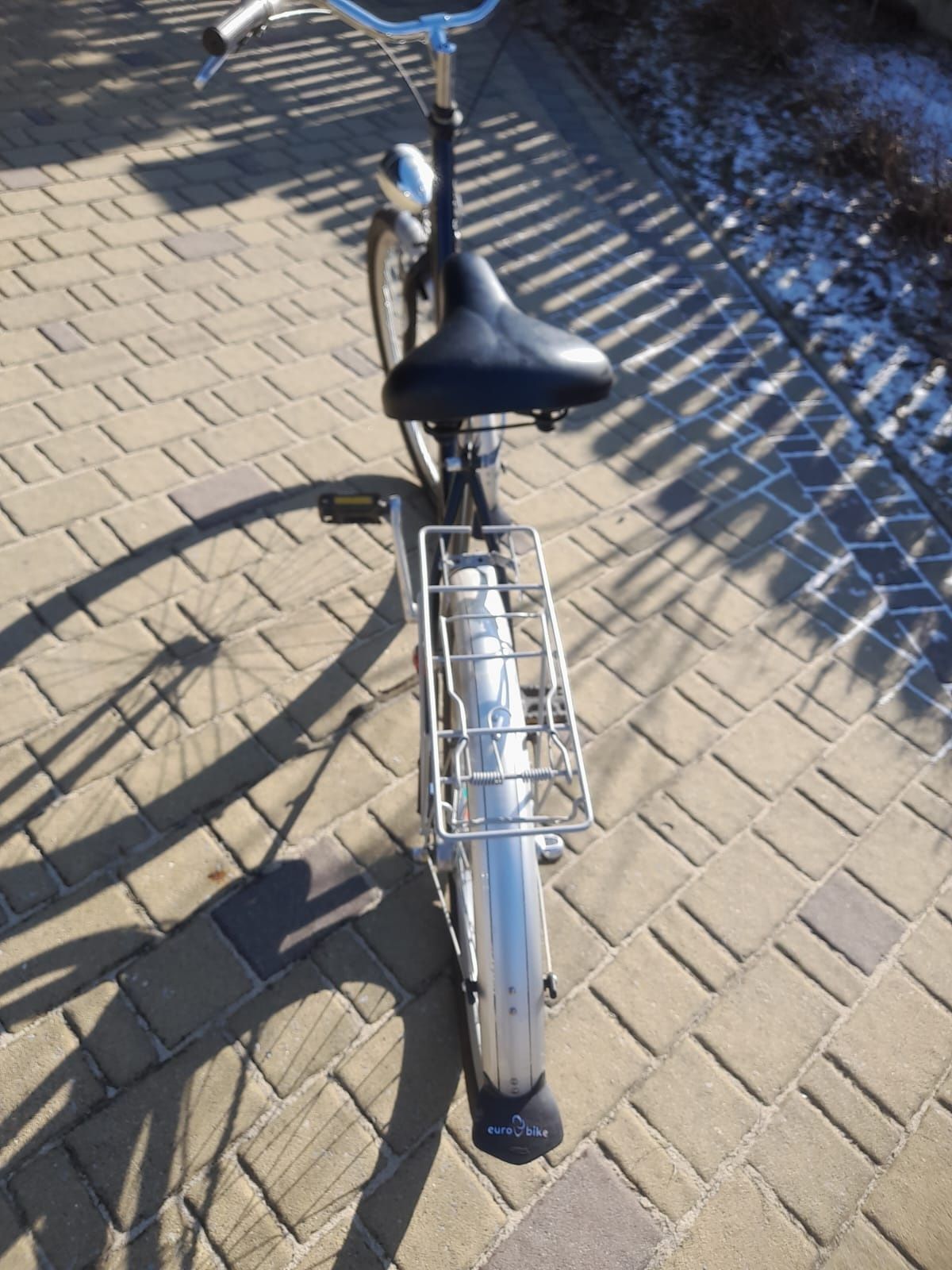 Rower Eurobike miejski retro damka czarny- piękny!