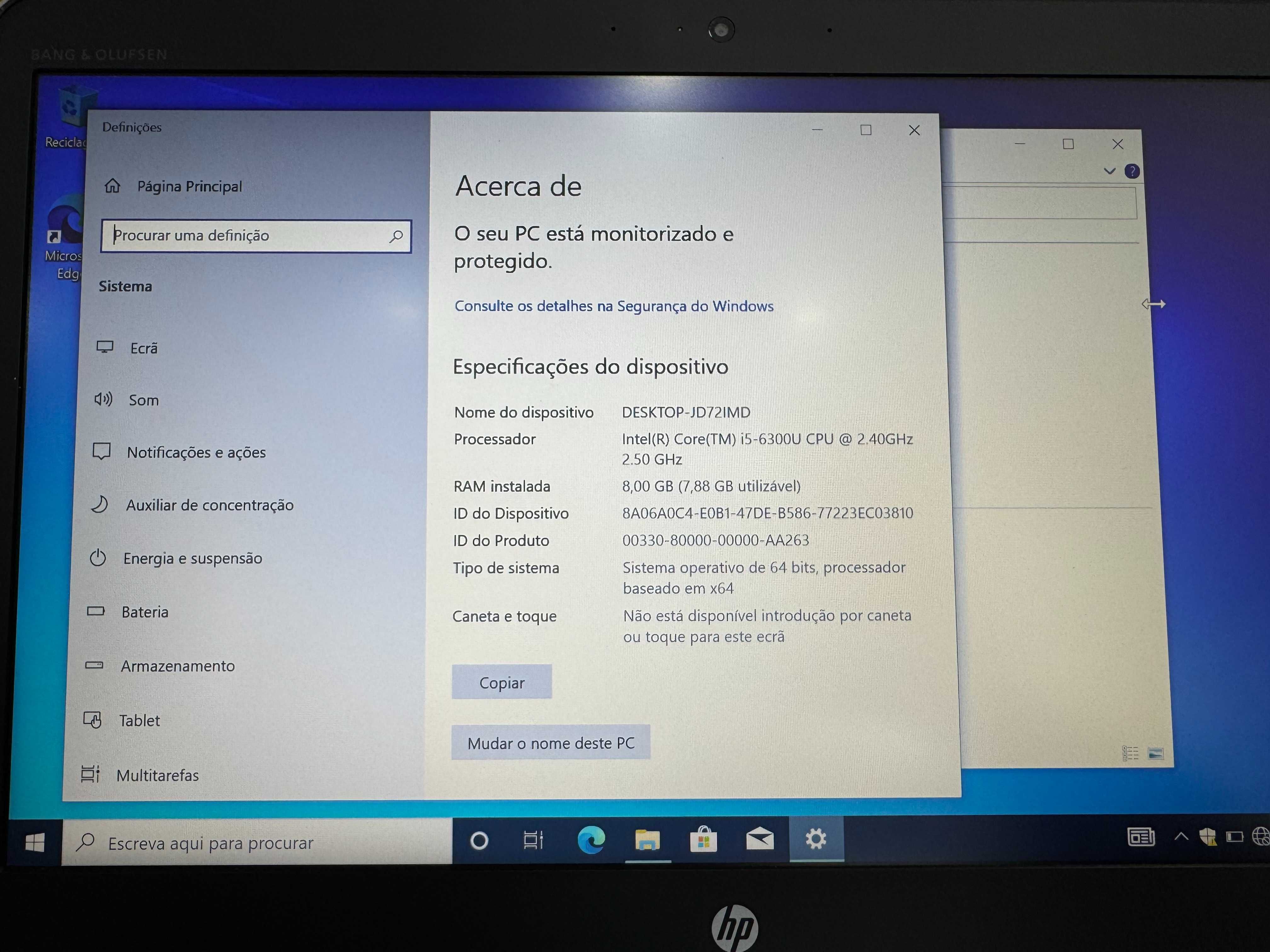 Hp Elitebook folio 1040 g3 i5-6300U / 8gb Ram / 256 SSD Recondicionado