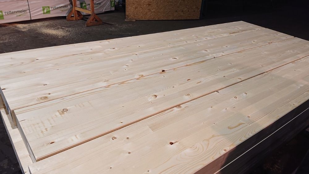 Belki stropowe klejone warstwowo BSH-GL-24. Śląsk.