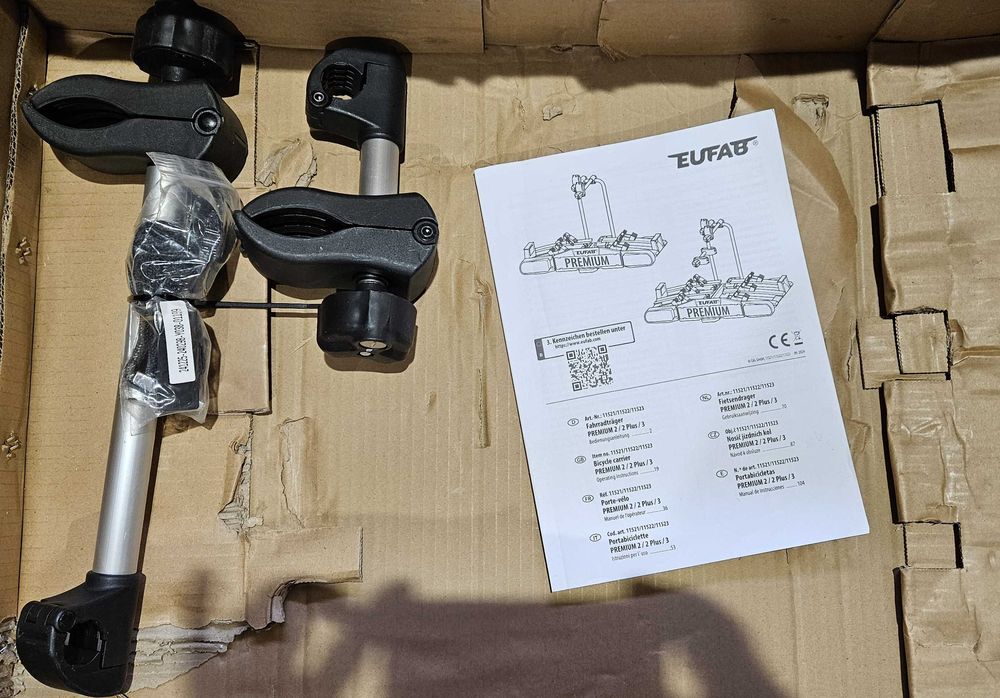 Uchwyt rowerowy EUFAB Premium 2 plus