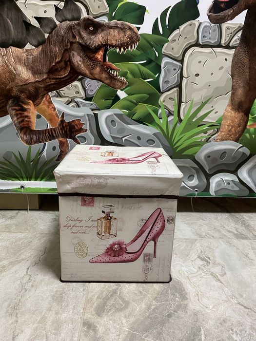 Пуфик органайзер складной пуф