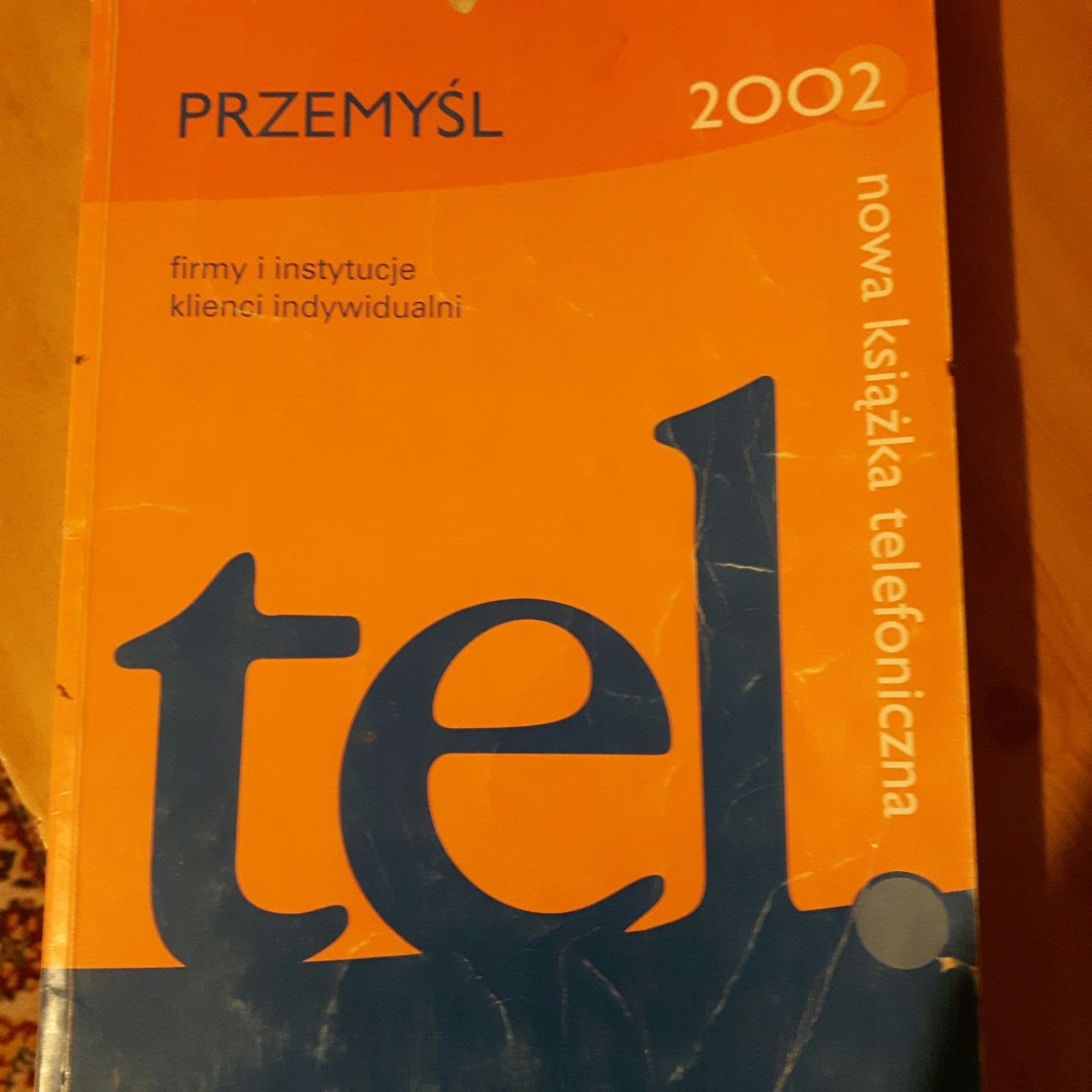Książka telefoniczna Przemyśl 2002r.