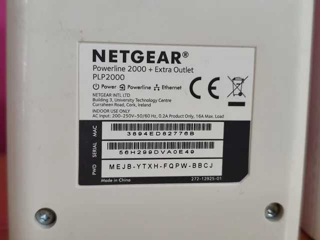 Kit AV2000 + 2x AV1000 Netgear powerline CPL