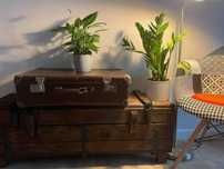 Skrzynia Kufer Siedzisko Retro Vintage Loft