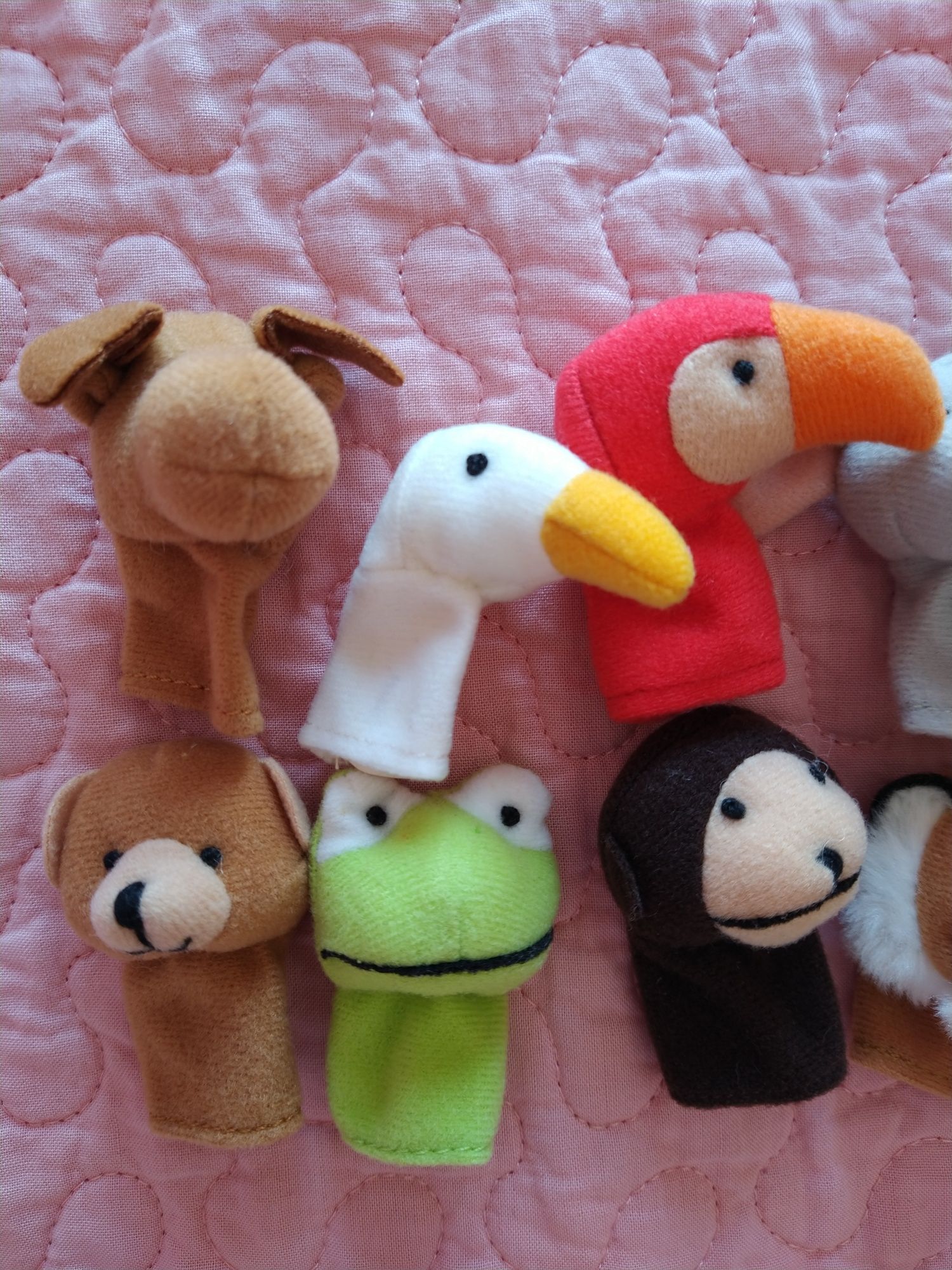 Finger puppets de animais