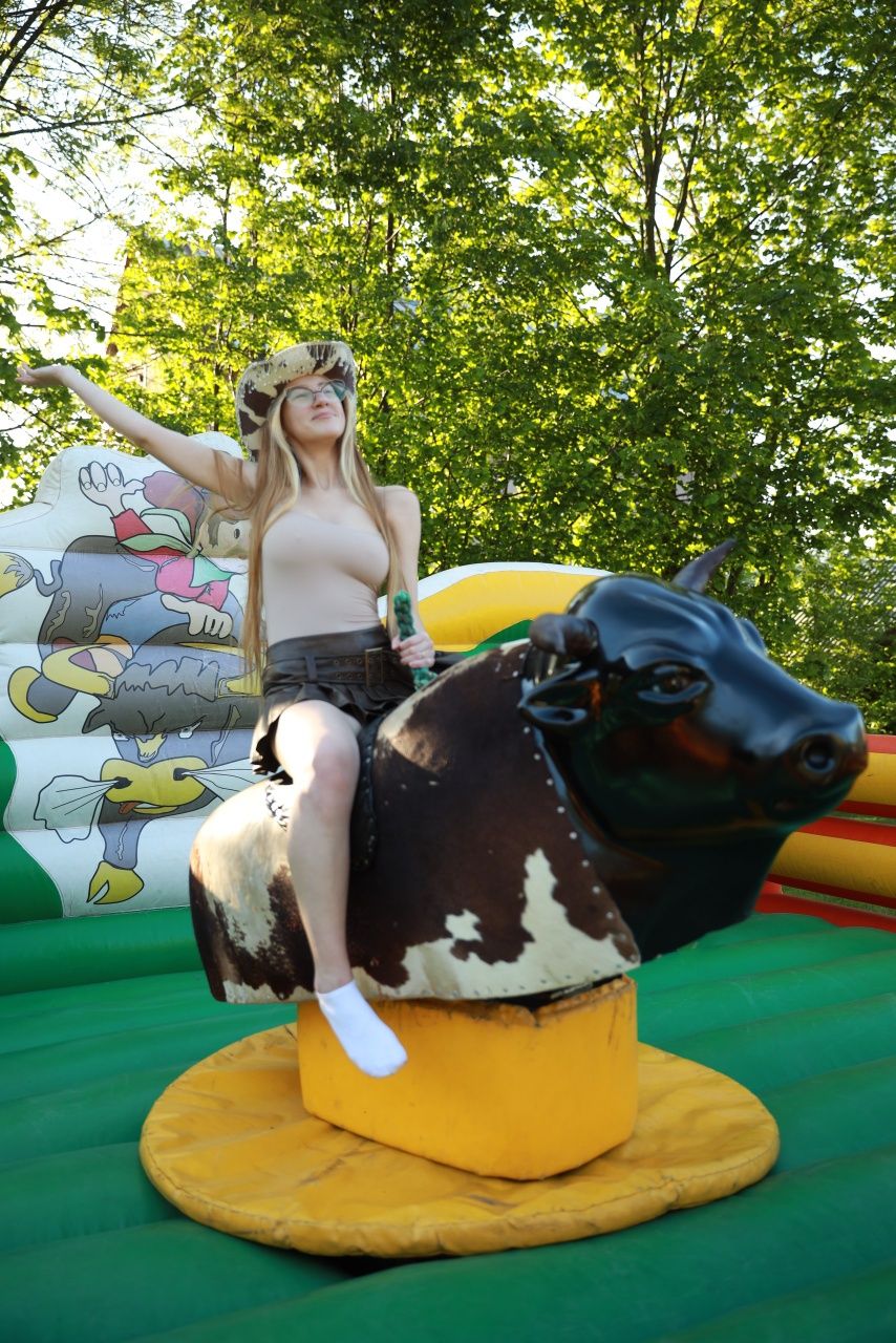 Byk RODEO, Dmuchańce, Symulator, Karuzela, , Animacjie, Imprezy, Auta