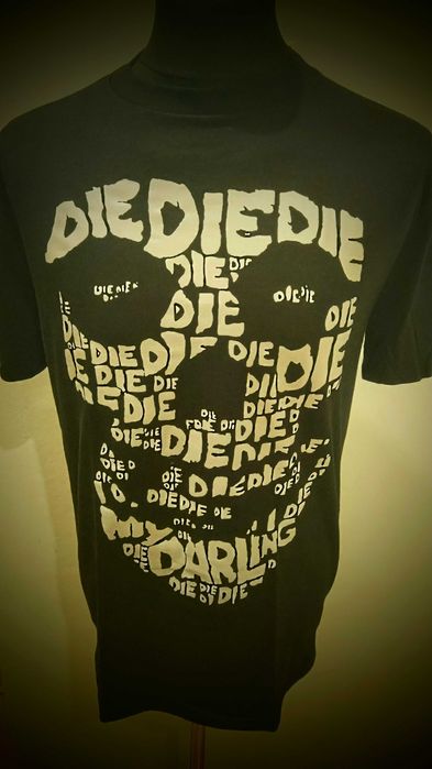 T-Shirt Misfits, Die, Die, Die My Darling, Horror Punk, Sitodruk