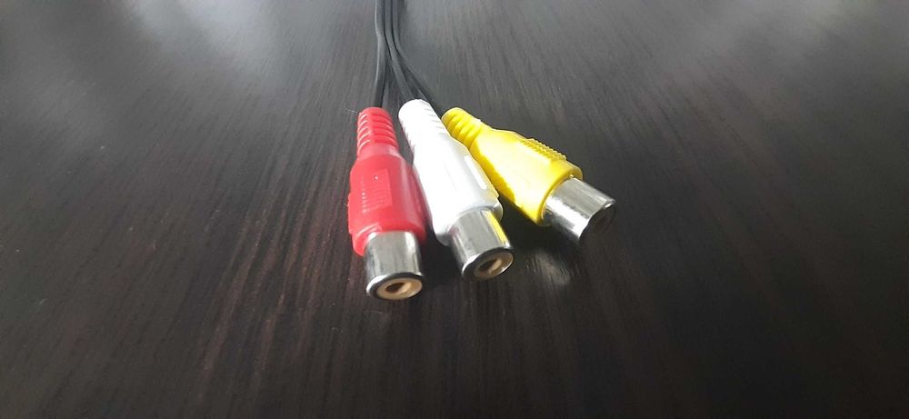 Переходник аудио Jack 3 x 3.5-мм