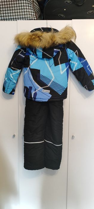 Дитячий зимовий костюм (куртка+напівкомбінезон)