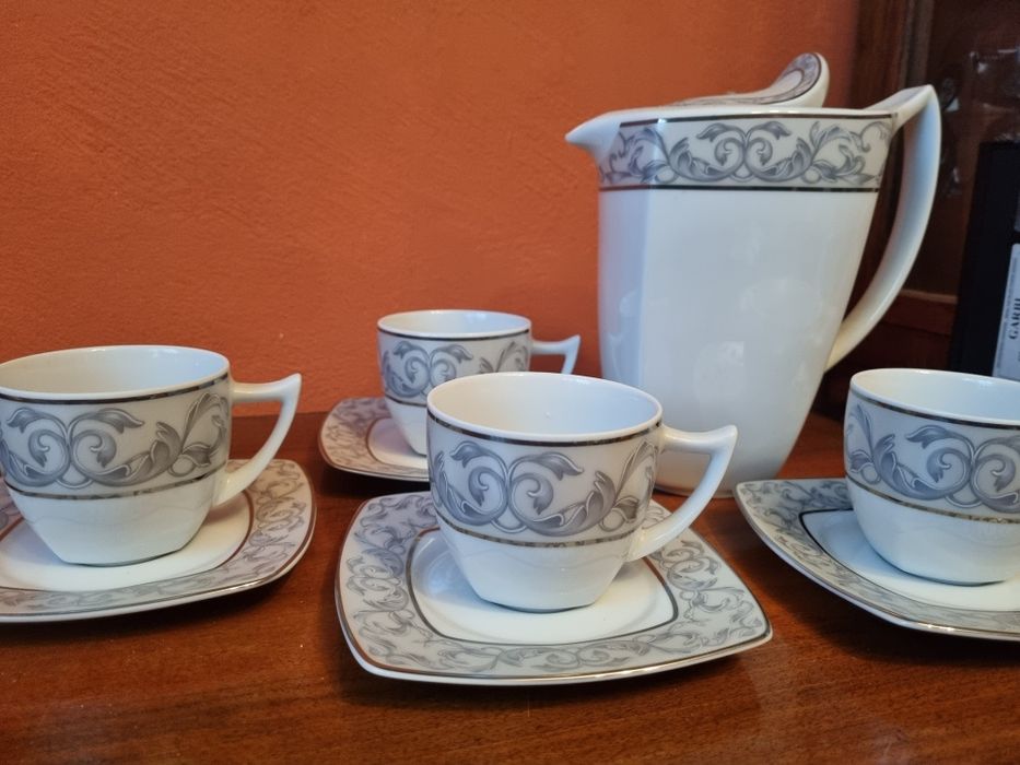 Zestaw do kawy Walbrzych Porcelana filizanki