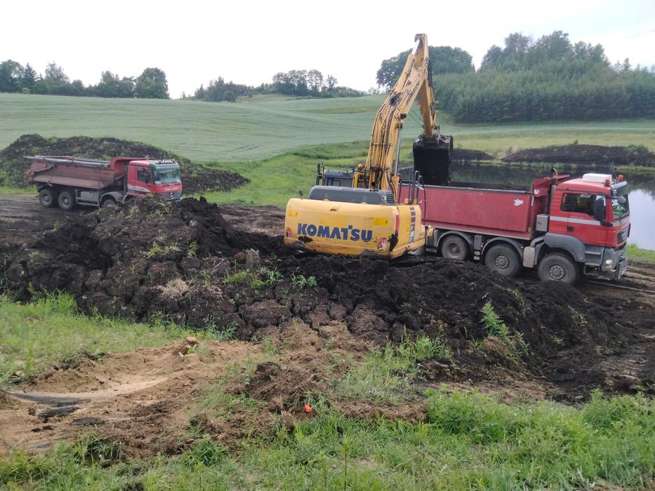 Usługi Maszynami Budowlanymi Koparką Gąsienicową Kołową Long Ładowarką