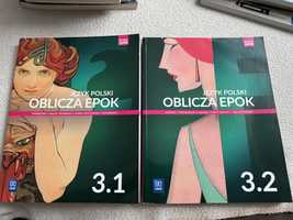 Podręczniki Język polski Oblicza epok 3.1 3.2