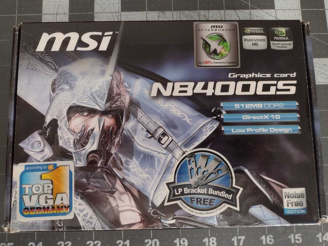 Karta  GeForce 8400 GS  MSI N8400GS (nowa)