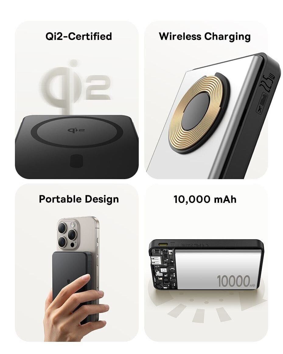 Power Bank Baseus Magsafe 10000mAh 22.5W Qi2