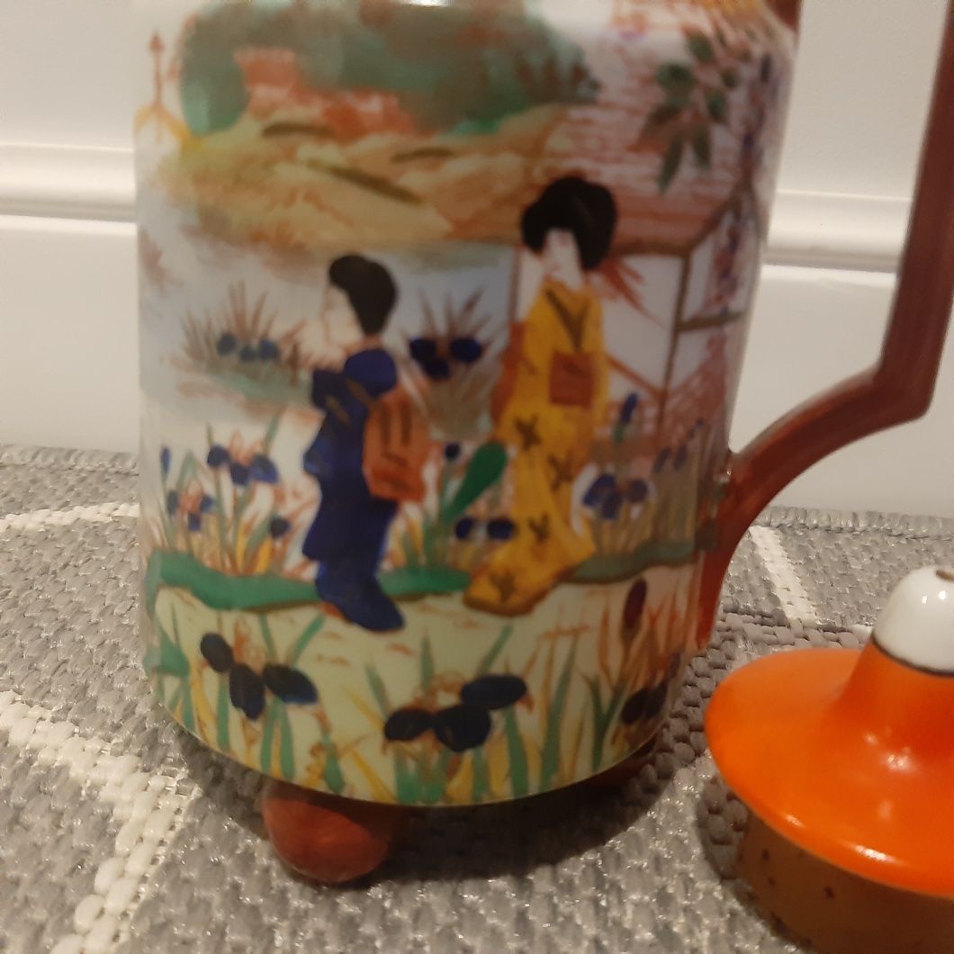 Stara porcelana dzbanek czajniczek Viktoria Schmidt  Czecho-Slowacja