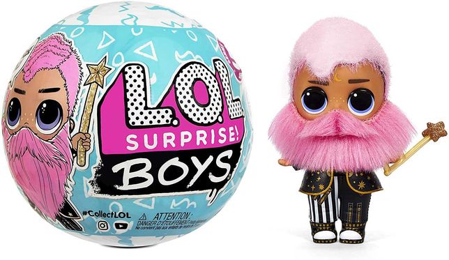 ЛОЛ Мальчик с бородой LOL Surprise Boys Series 5 Boy Doll Мальчики