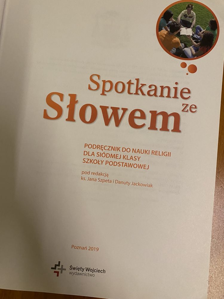 Spotkanie ze Słowem - religia 7 podręcznik