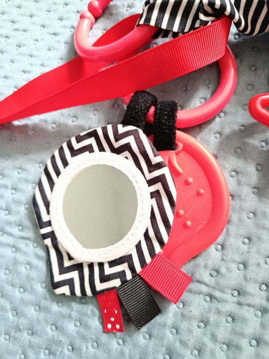 Zawieszka do wózka, grzechotka, zabawka dla niemowląt