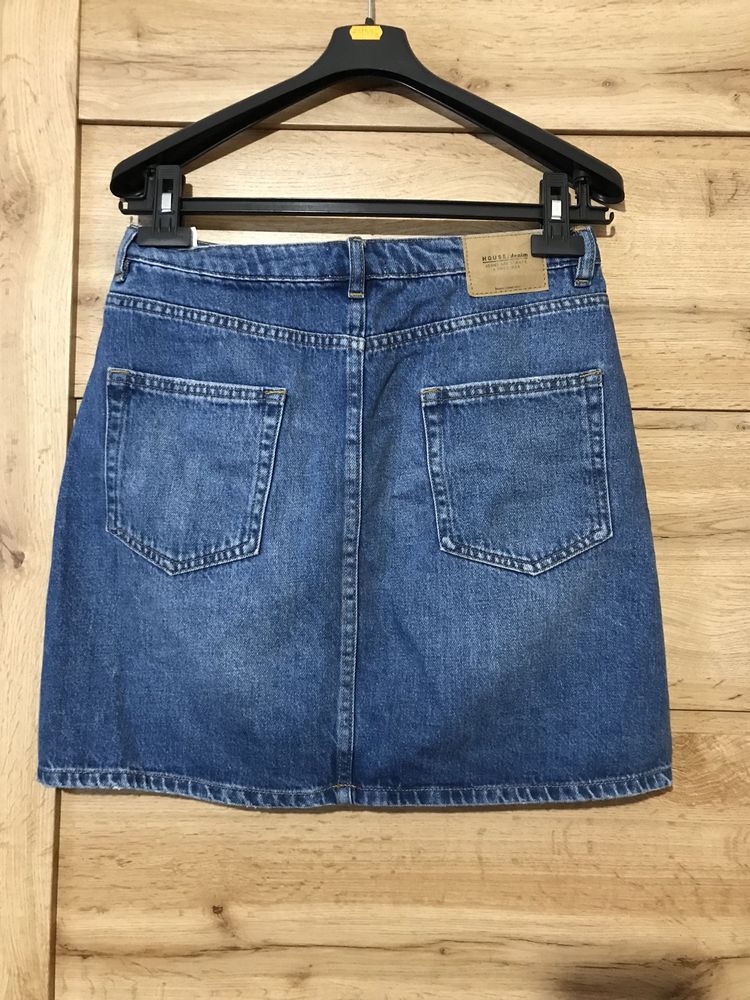 Spódnica jeansowa mini