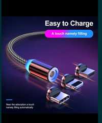 Магнітний кабель VAORLO зарядки USB Type C