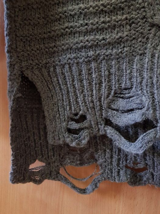 Sweter wiazany damski